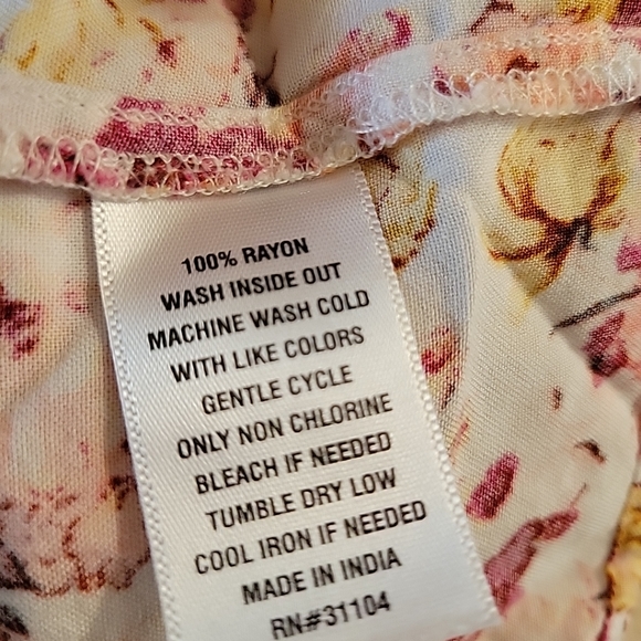 True Craft Dress Bo-ho Size S Floral EUC - Picture 10 of 11